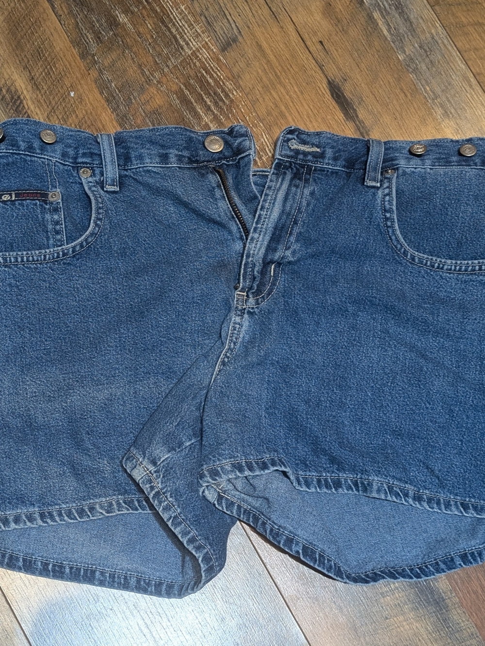 Classic Blue Denim Women's Shorts